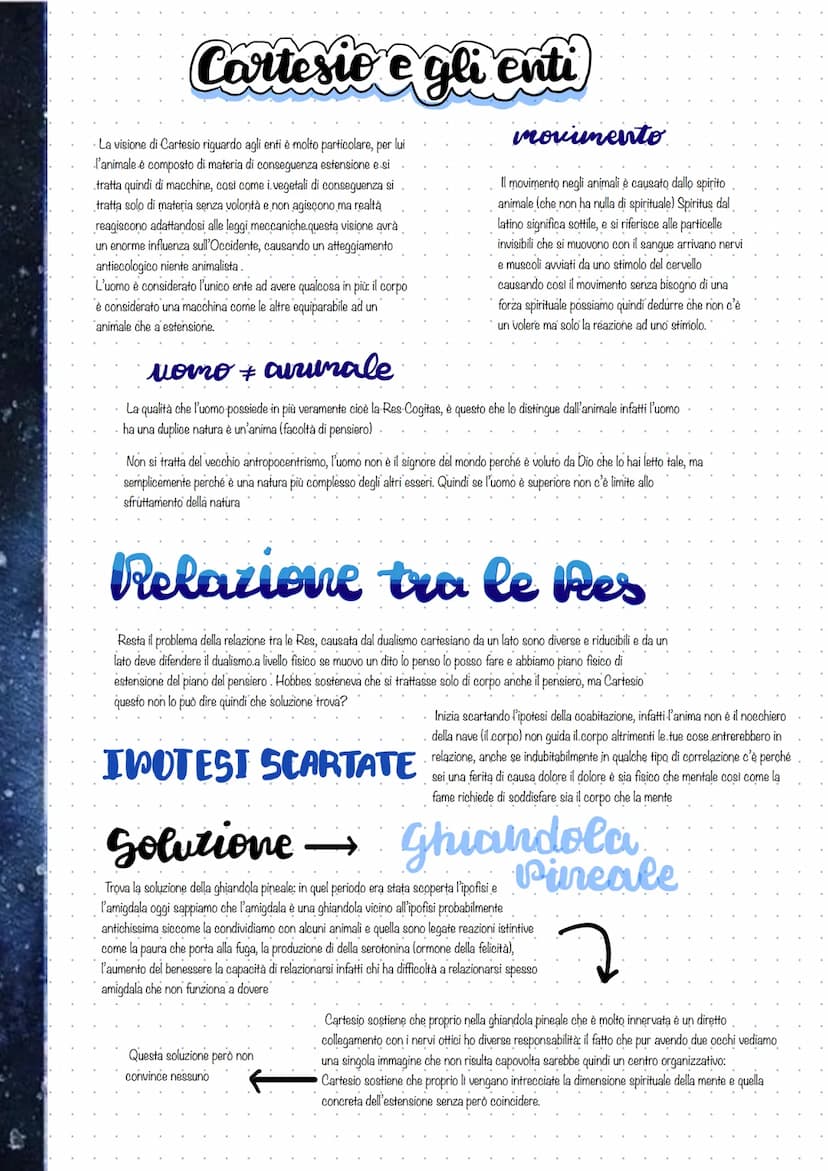 
<p>Con Cartesio abbiamo una nuova fondazione del sapere, diversa dalla tradizione dell'aristotelismo scolastico e dalla magia e dall' astro
