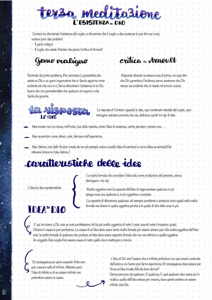 
<p>Con Cartesio abbiamo una nuova fondazione del sapere, diversa dalla tradizione dell'aristotelismo scolastico e dalla magia e dall' astro