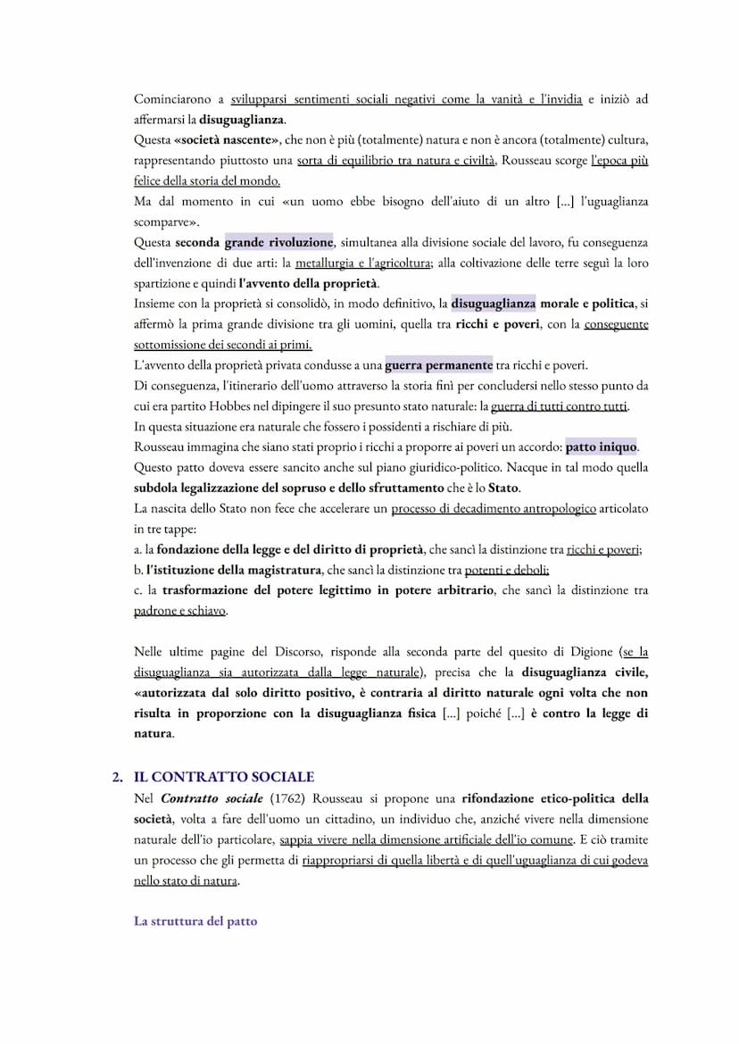 ROUSSEAU
La vita e le opere
Jean-Jacques Rousseau nacque a Ginevra il 28 giugno del 1712, da Isaac, modesto orologiaio, e dalla
madre, che m