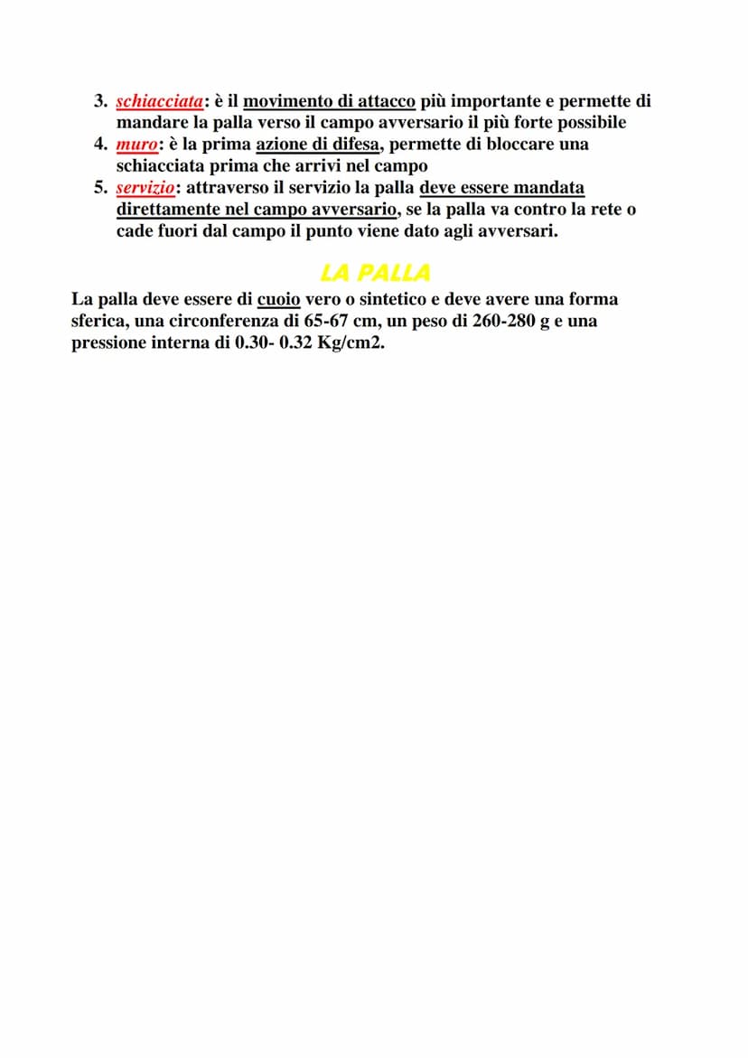LA PALLAVOLO.
La pallavolo è diventata rapidamente lo sport di squadra più diffuso e
praticato nelle scuole.
FORMAZIONE
Una squadra è format