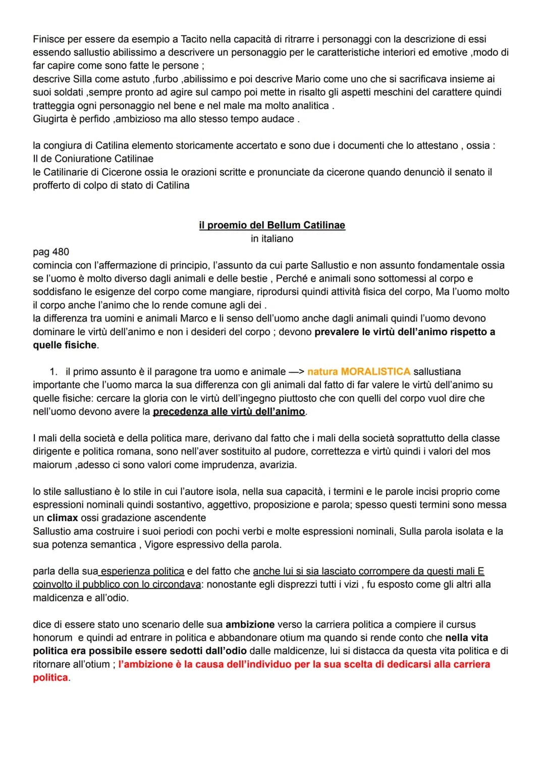 SALLUSTIO
biografia:
nasce 86 ac presso Amiterno in Sabina.
appartenente a famiglia plebea di condizioni molto agiate come se fosse un alto 
