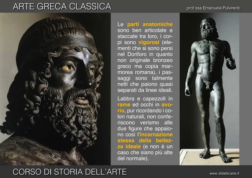prof.ssa Emanuela Pulvirenti
5c. ARTE GRECA CLASSICA
CORSO DI STORIA DELL'ARTE
www.didatticarte.it ARTE GRECA CLASSICA
L'ETÀ CLASSICA (VI - 
