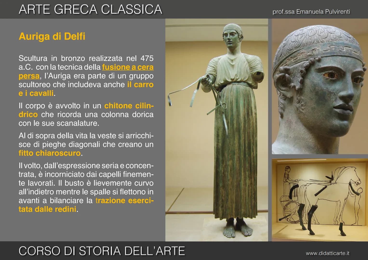 prof.ssa Emanuela Pulvirenti
5c. ARTE GRECA CLASSICA
CORSO DI STORIA DELL'ARTE
www.didatticarte.it ARTE GRECA CLASSICA
L'ETÀ CLASSICA (VI - 