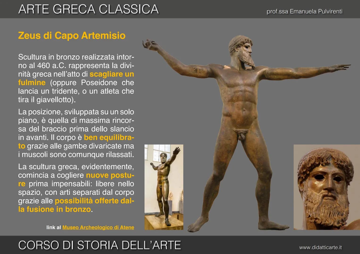 prof.ssa Emanuela Pulvirenti
5c. ARTE GRECA CLASSICA
CORSO DI STORIA DELL'ARTE
www.didatticarte.it ARTE GRECA CLASSICA
L'ETÀ CLASSICA (VI - 
