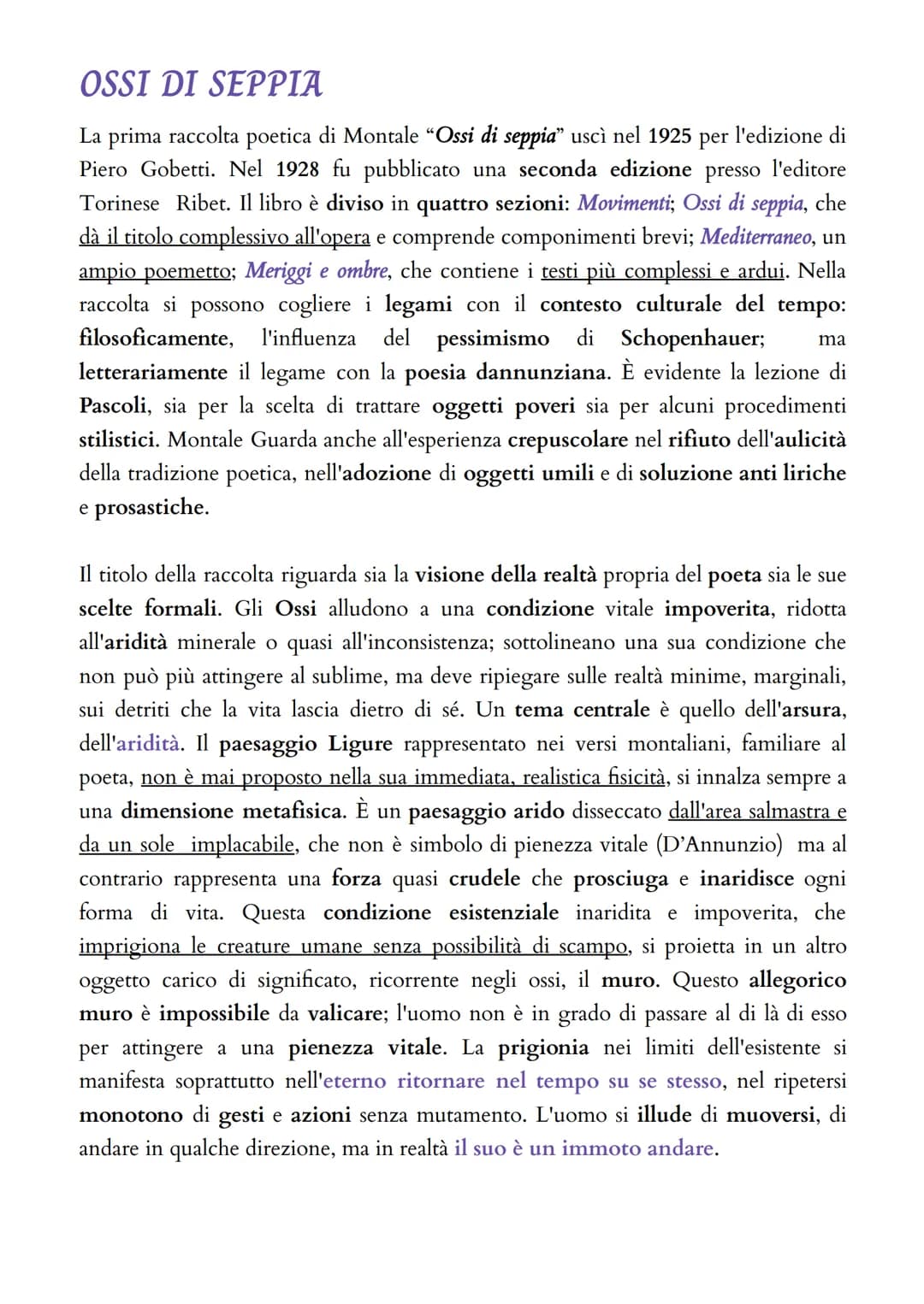 Eugenio Montale
VITA
Nasce a Genova il 12 ottobre 1896. Nel 1915 si diploma in ragioneria. Dopo aver
partecipato alla prima guerra mondiale,