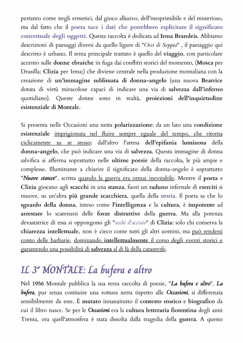 Eugenio Montale
VITA
Nasce a Genova il 12 ottobre 1896. Nel 1915 si diploma in ragioneria. Dopo aver
partecipato alla prima guerra mondiale,