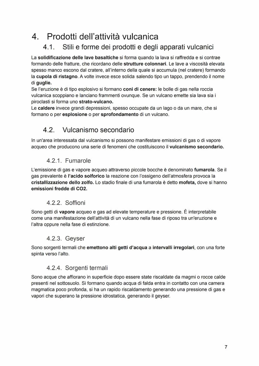 Vulcani:
1. Morfologia e attività
1.1. Definizione e relazioni geologiche
Il magma è meno denso delle rocce da cui deriva e comincia a galle