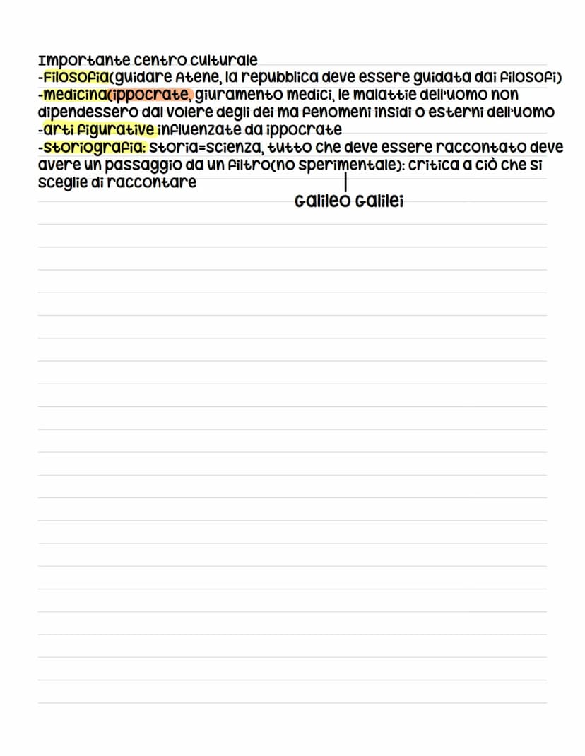 <h2 id="letdipericleschema">L'età di Pericle: schema</h2>
<p>Con le guerre persiane, i Greci diventano consapevoli della loro autorità e del
