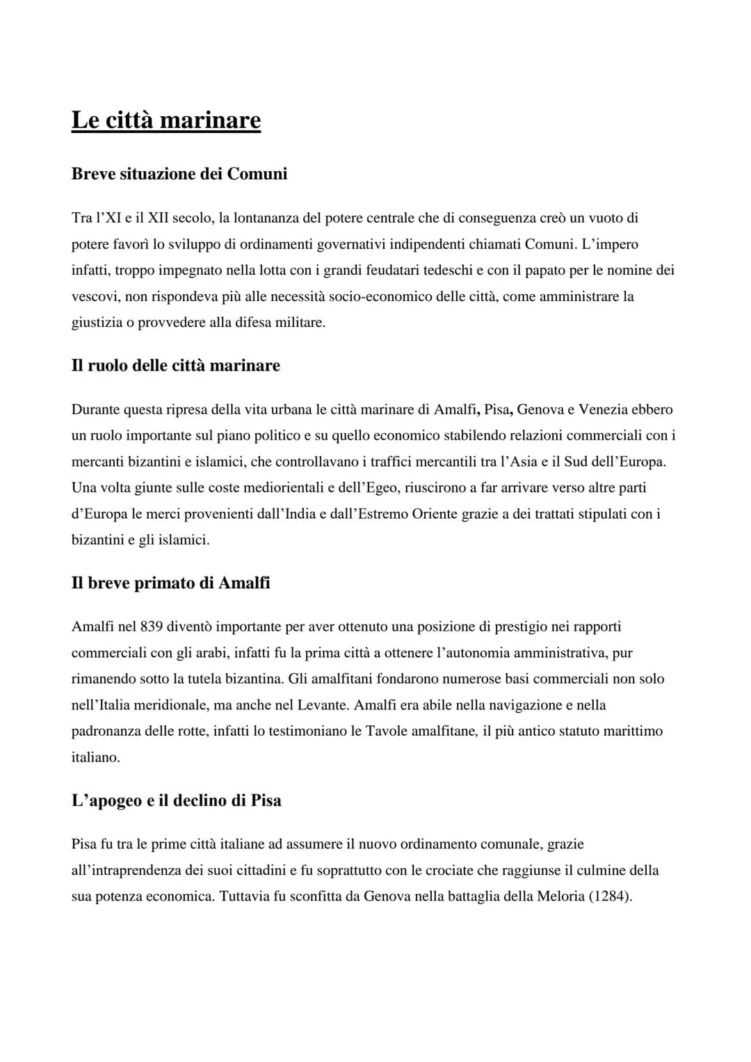 
<p>Tra l'XI e il XII secolo, la lontananza del potere centrale creò un vuoto di potere che favorì lo sviluppo di ordinamenti governativi in