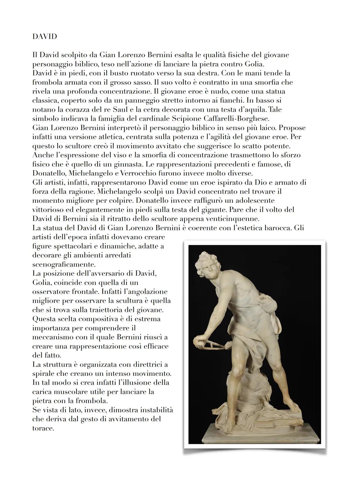 # LA VITA E LE OPERE DI GIAN LORENZO BERNINI

"L' ANIMATORE DEL MARMO"

Se non ci fosse stato Bernini, Roma non sarebbe stata la stessa. Di 