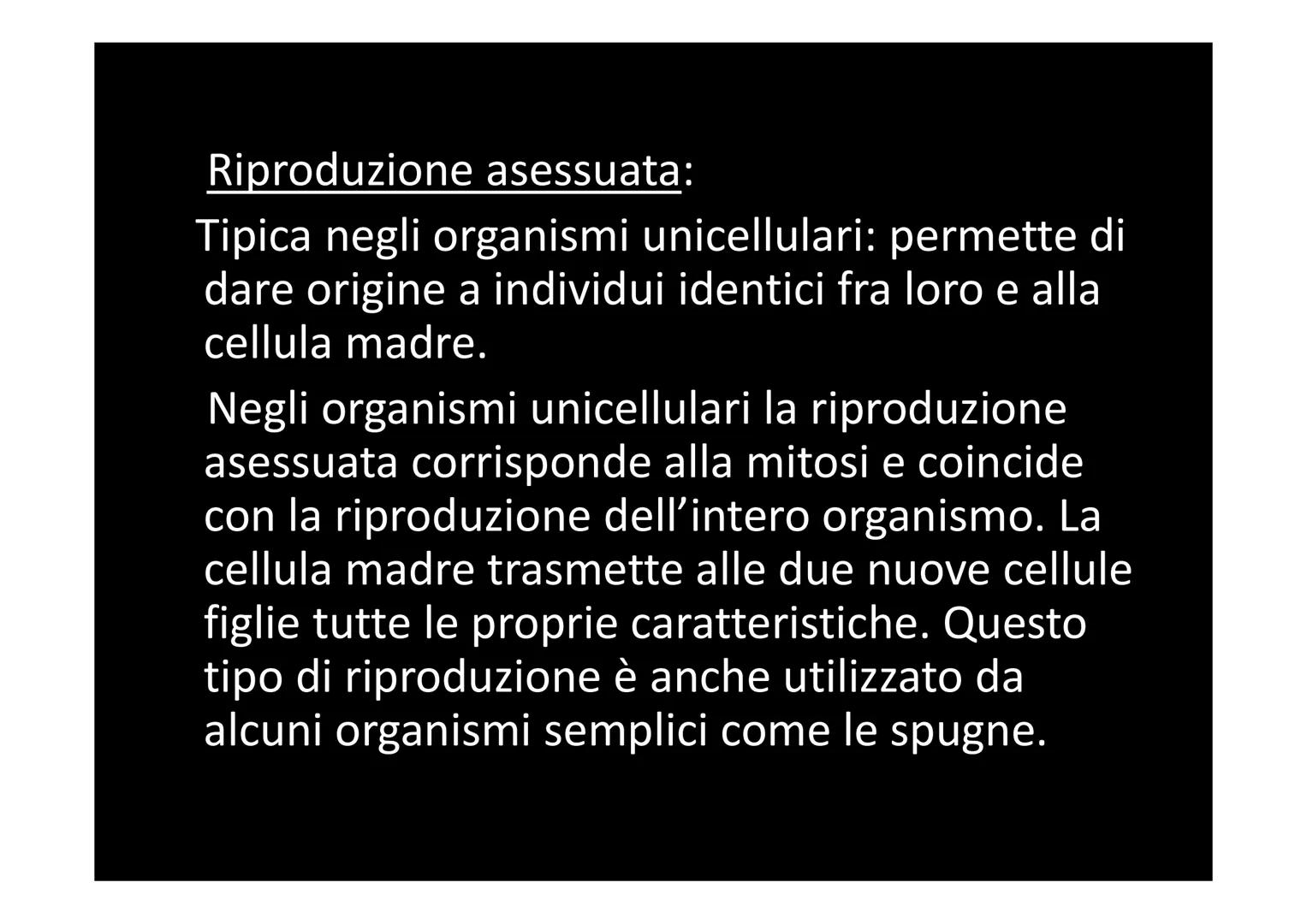 # LA DIVISIONE E IL CICLO CELLULARE Una delle proprietà delle cellule è quella di riprodursi. Il processo
che permette a una cellula di divi