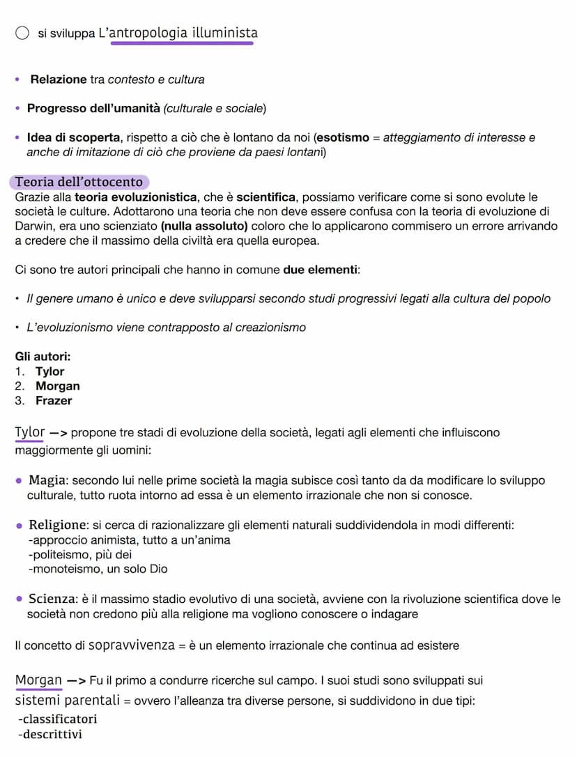 L'antropologia -> è una disciplina che studia l'uomo dal punto di vista culturale, studia la
diversità umana, non dal punto di vista fisico,