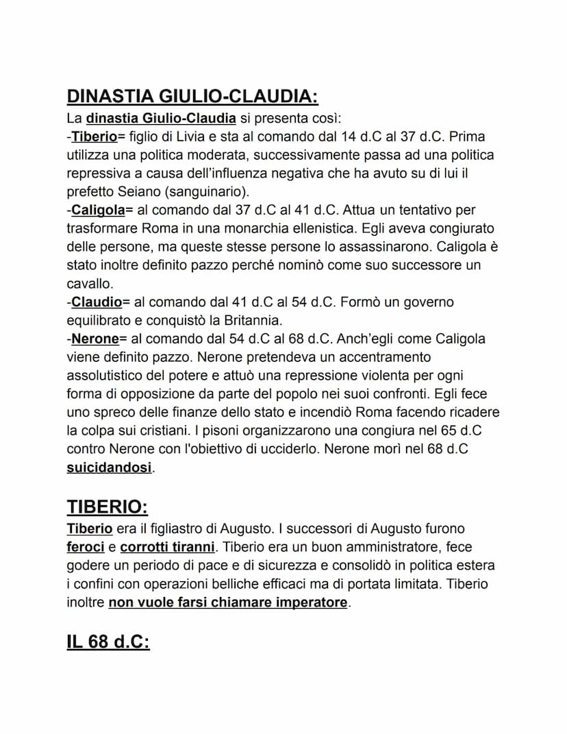 AUGUSTO (1 imperatore):
Augusto fu imperatore di Roma dal 31 a.C al 14 d.C. Dopo il 2
settembre del 31 a.C (giorno della battaglia di Azio v