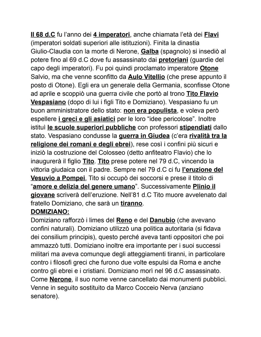 AUGUSTO (1 imperatore):
Augusto fu imperatore di Roma dal 31 a.C al 14 d.C. Dopo il 2
settembre del 31 a.C (giorno della battaglia di Azio v