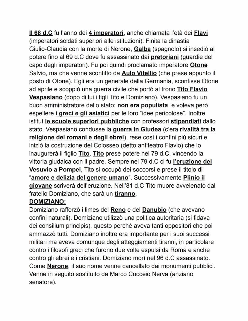 AUGUSTO (1 imperatore):
Augusto fu imperatore di Roma dal 31 a.C al 14 d.C. Dopo il 2
settembre del 31 a.C (giorno della battaglia di Azio v