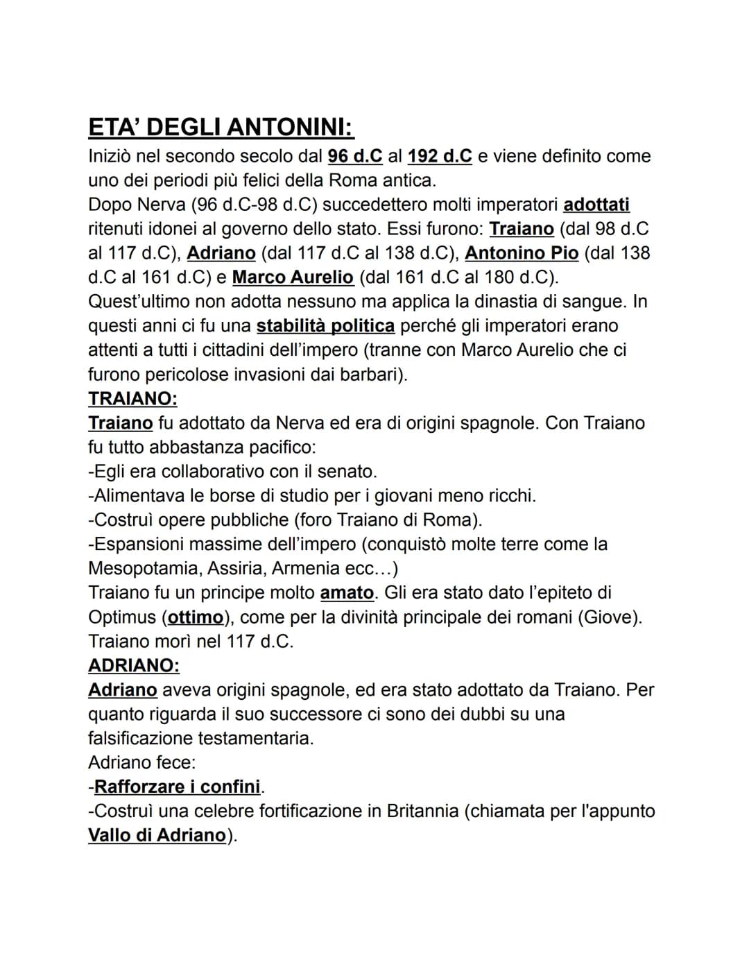 AUGUSTO (1 imperatore):
Augusto fu imperatore di Roma dal 31 a.C al 14 d.C. Dopo il 2
settembre del 31 a.C (giorno della battaglia di Azio v