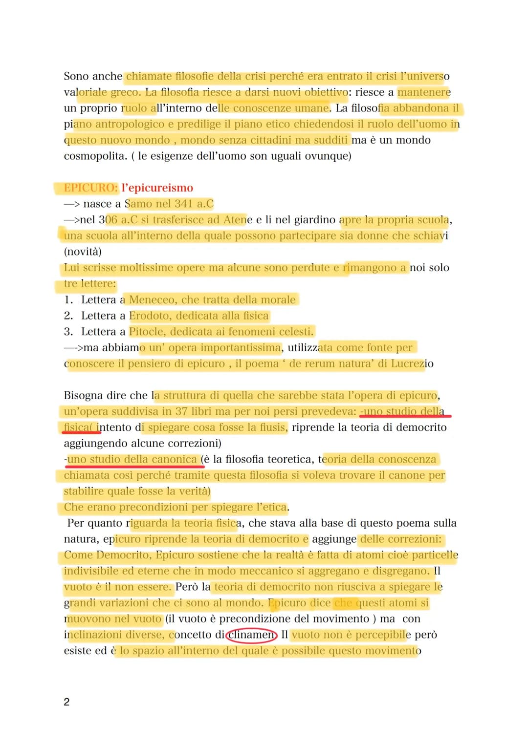 lunedì 25 ottobre 2021
Filosofia
L'ellenismo e l'epicureismo
Età ellenistica, periodo della storia greca che ha questo nome grazie a
Droysen