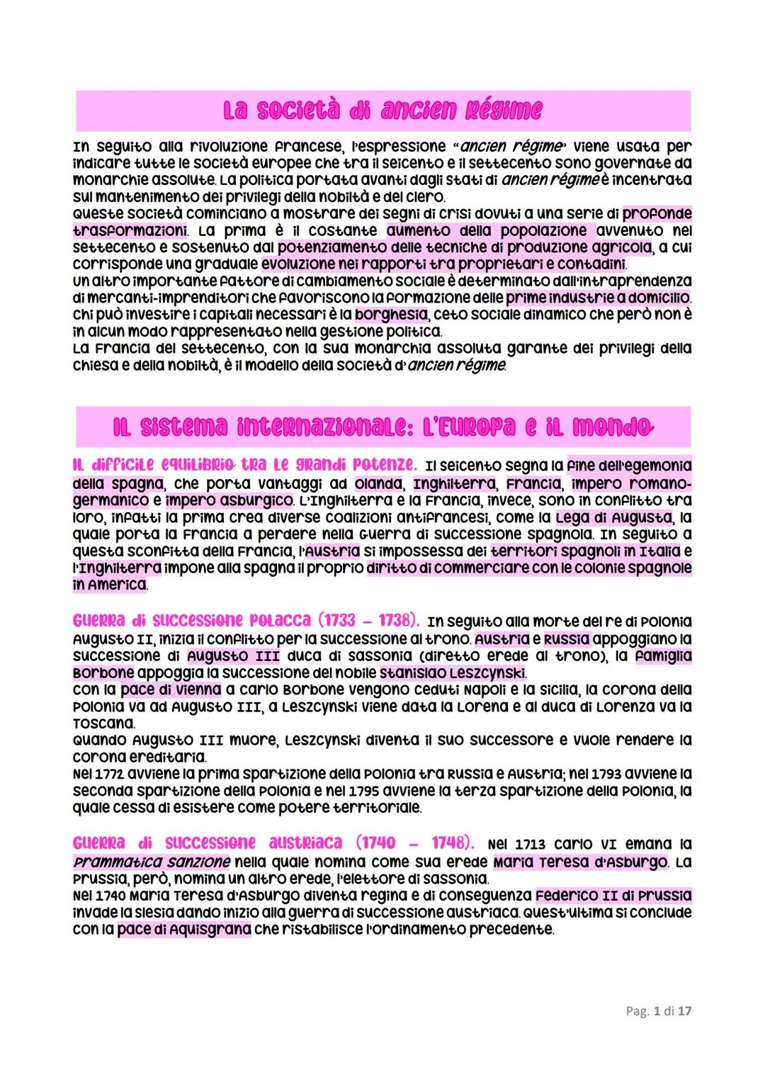 # La società di ancien régime

In seguito alla rivoluzione francese, l'espressione "ancien régime viene usata per
indicare tutte le società 