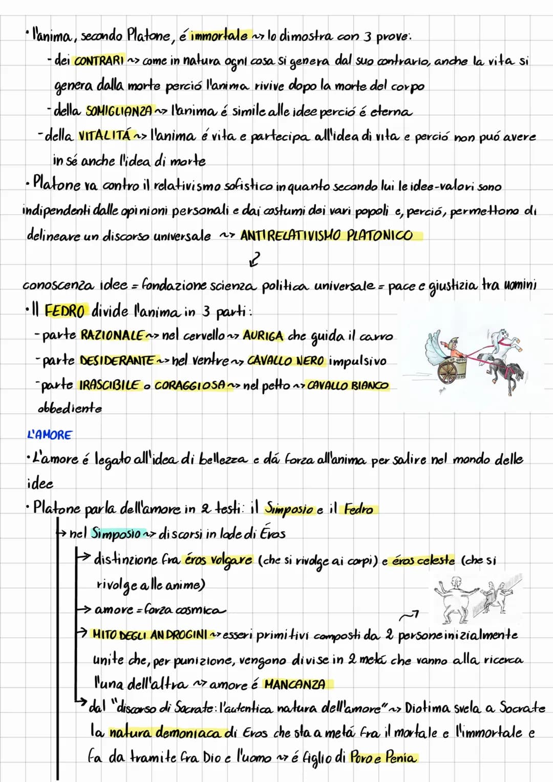 PLATONE (428/7-348/7 a.C.).
LA TEORIA DELLE IDEE
• non è mai stata esposta direttamente da Platone
le idee sono entita immutabili e perfette