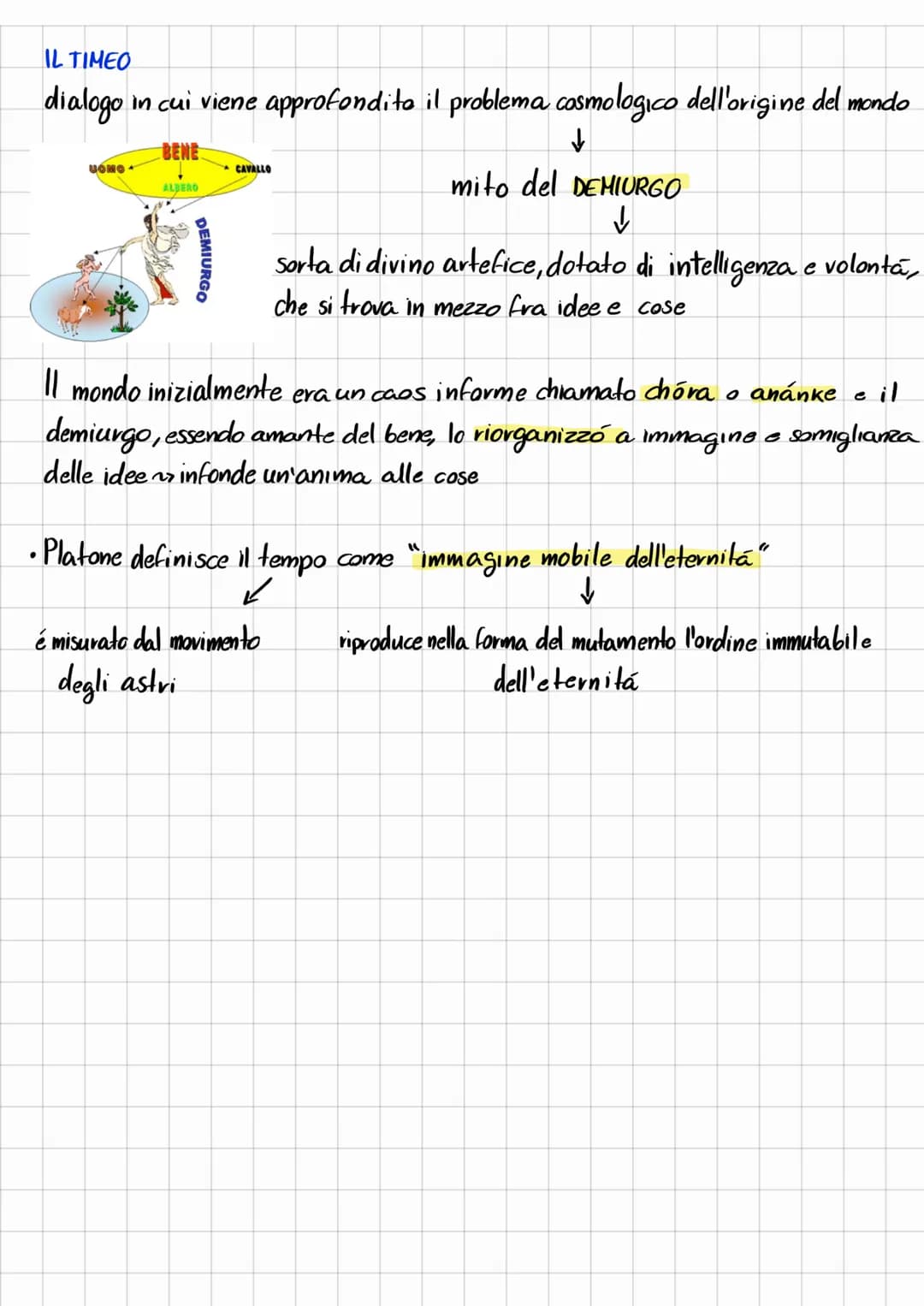 PLATONE (428/7-348/7 a.C.).
LA TEORIA DELLE IDEE
• non è mai stata esposta direttamente da Platone
le idee sono entita immutabili e perfette