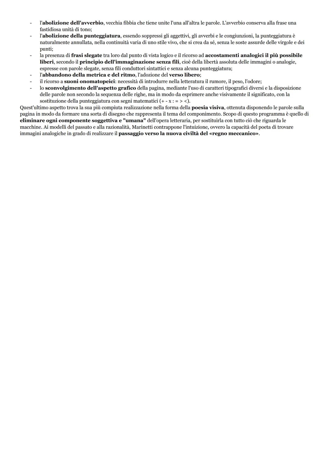 IL FUTURISMO
Le caratteristiche
Il Futurismo nacque ufficialmente con la pubblicazione sul quotidiano parigino "Le Figaro" del Manifesto del