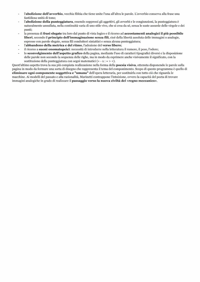 IL FUTURISMO
Le caratteristiche
Il Futurismo nacque ufficialmente con la pubblicazione sul quotidiano parigino "Le Figaro" del Manifesto del