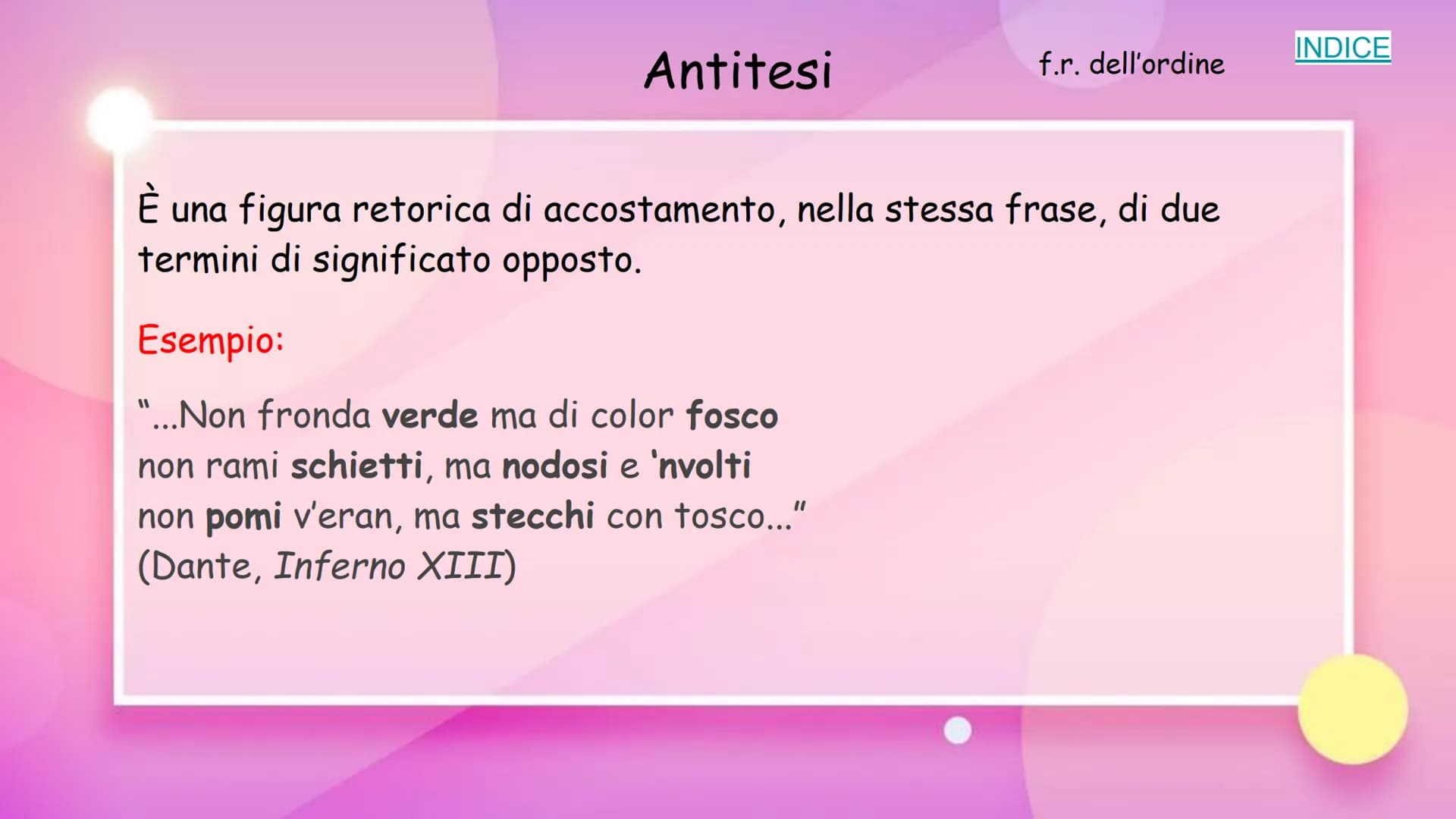 
<h2 id="cosasonolefigureretoriche">Cosa sono le figure retoriche?</h2>
<p>Le figure retoriche sono tecniche espressive che danno un determi