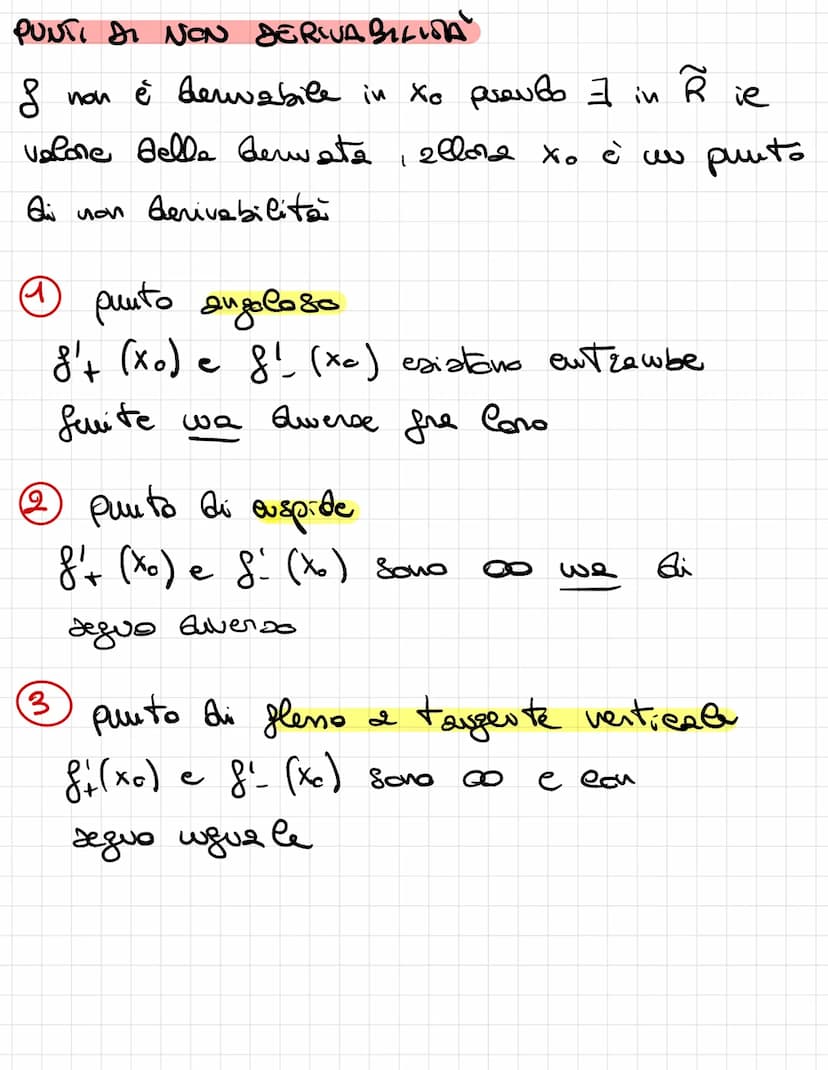 DERIVATE
·la derivata serve for determinare il coefficiente
angolare di uwe rells tangente al grafree
для
вi ше fun ficne и ше это рии бо д
