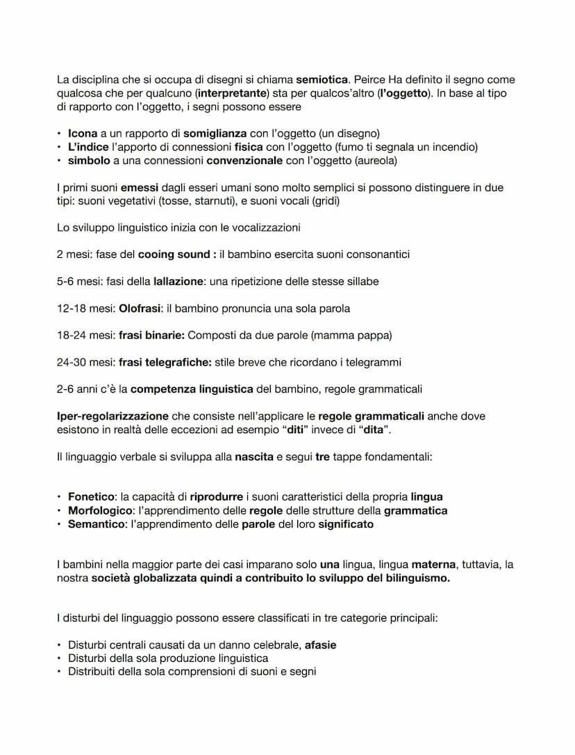 Il linguaggio verbale ci distingue dagli animali. Non è l'unico linguaggio usato dall'uomo,
possono essere ad esempio artistici o quelli tec