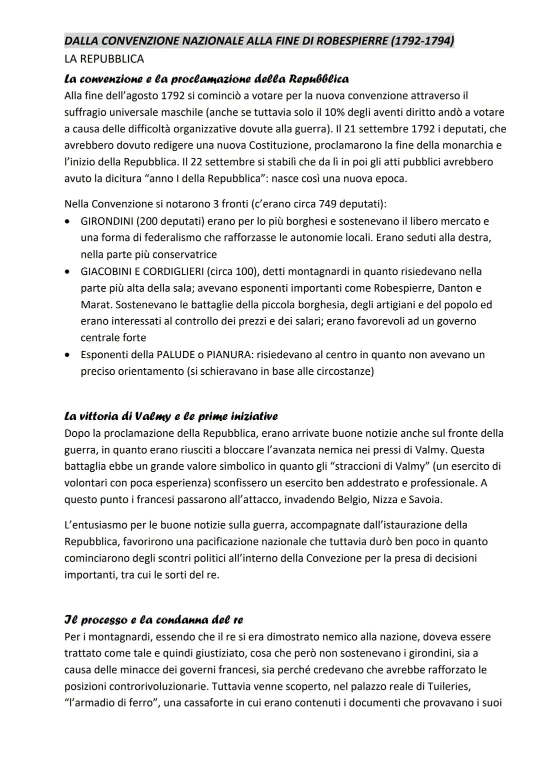 La Rivoluzione francese
LA CRISI DELL'ANTICO REGIME
La composizione della società francese
Nella Seconda metà del '700, la società francese 