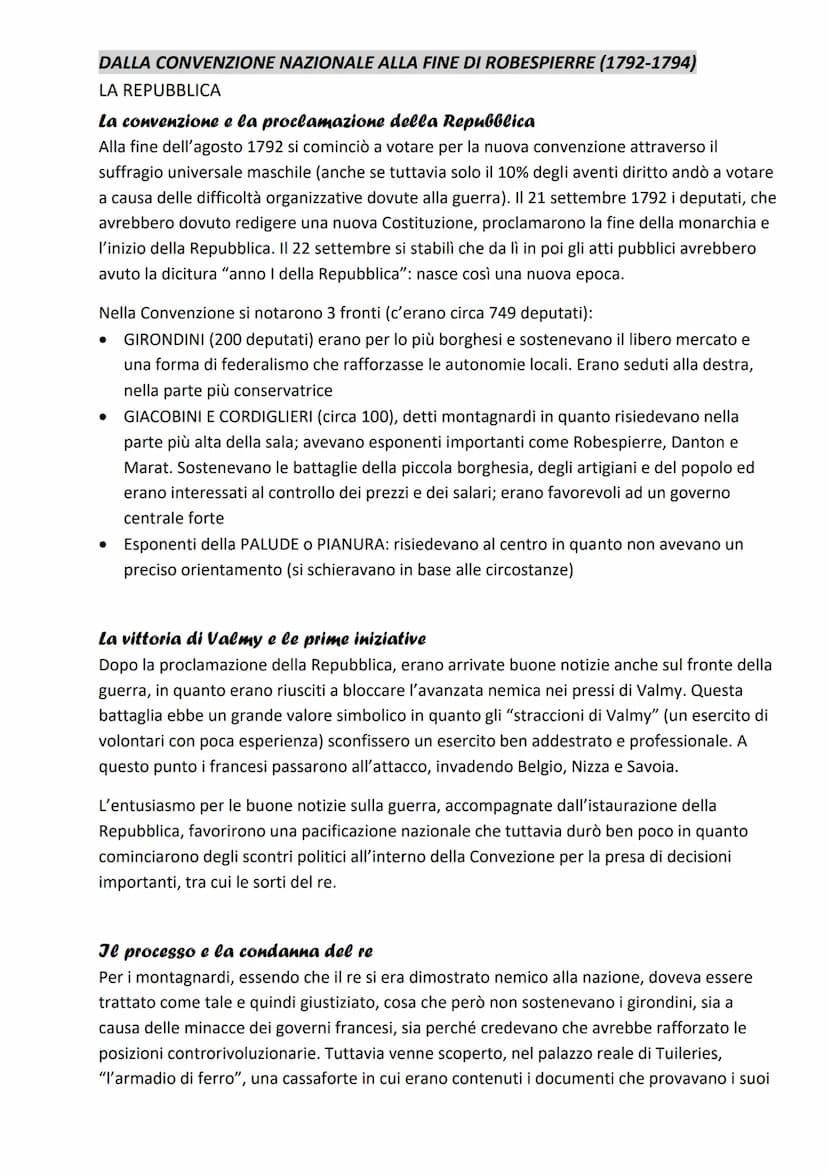 La Rivoluzione francese
LA CRISI DELL'ANTICO REGIME
La composizione della società francese
Nella Seconda metà del '700, la società francese 