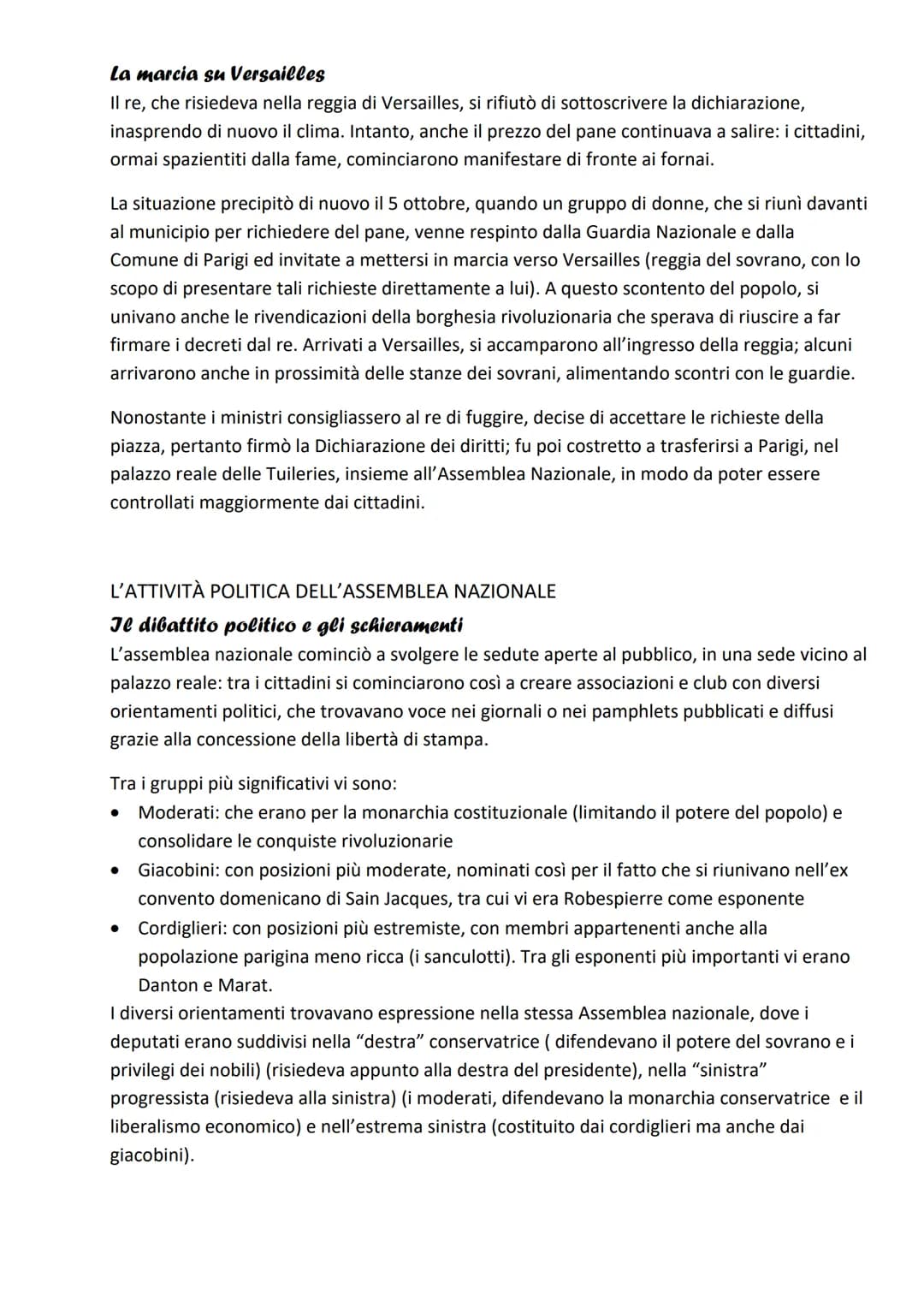 La Rivoluzione francese
LA CRISI DELL'ANTICO REGIME
La composizione della società francese
Nella Seconda metà del '700, la società francese 