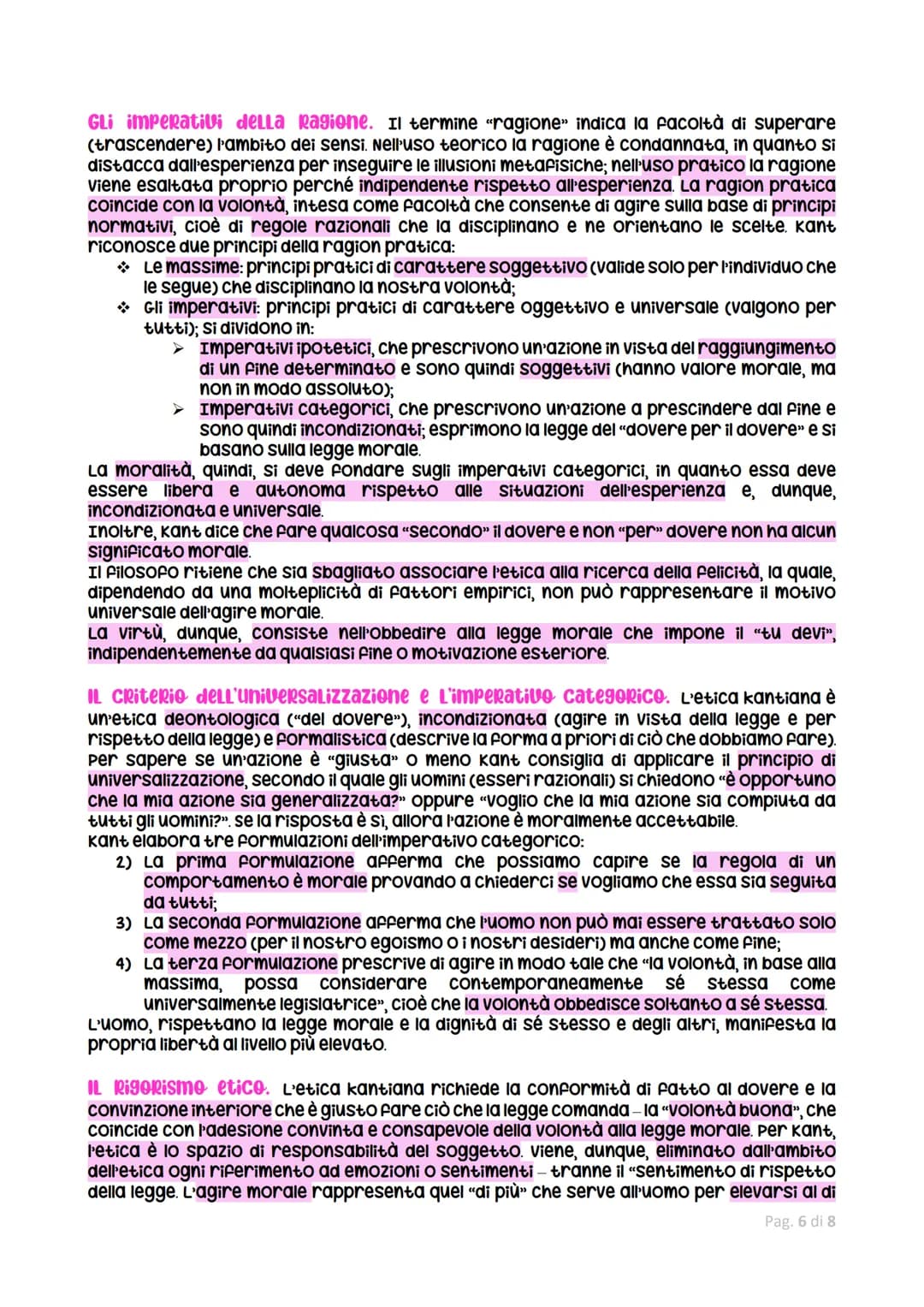 Immanuel Kant
Immanuel Kant scrive tre opere:
critica della ragion pura, dove analizza il problema della
conoscenza;
* critica della ragion 