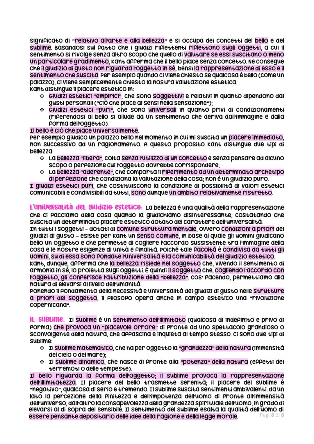 Immanuel Kant
Immanuel Kant scrive tre opere:
critica della ragion pura, dove analizza il problema della
conoscenza;
* critica della ragion 