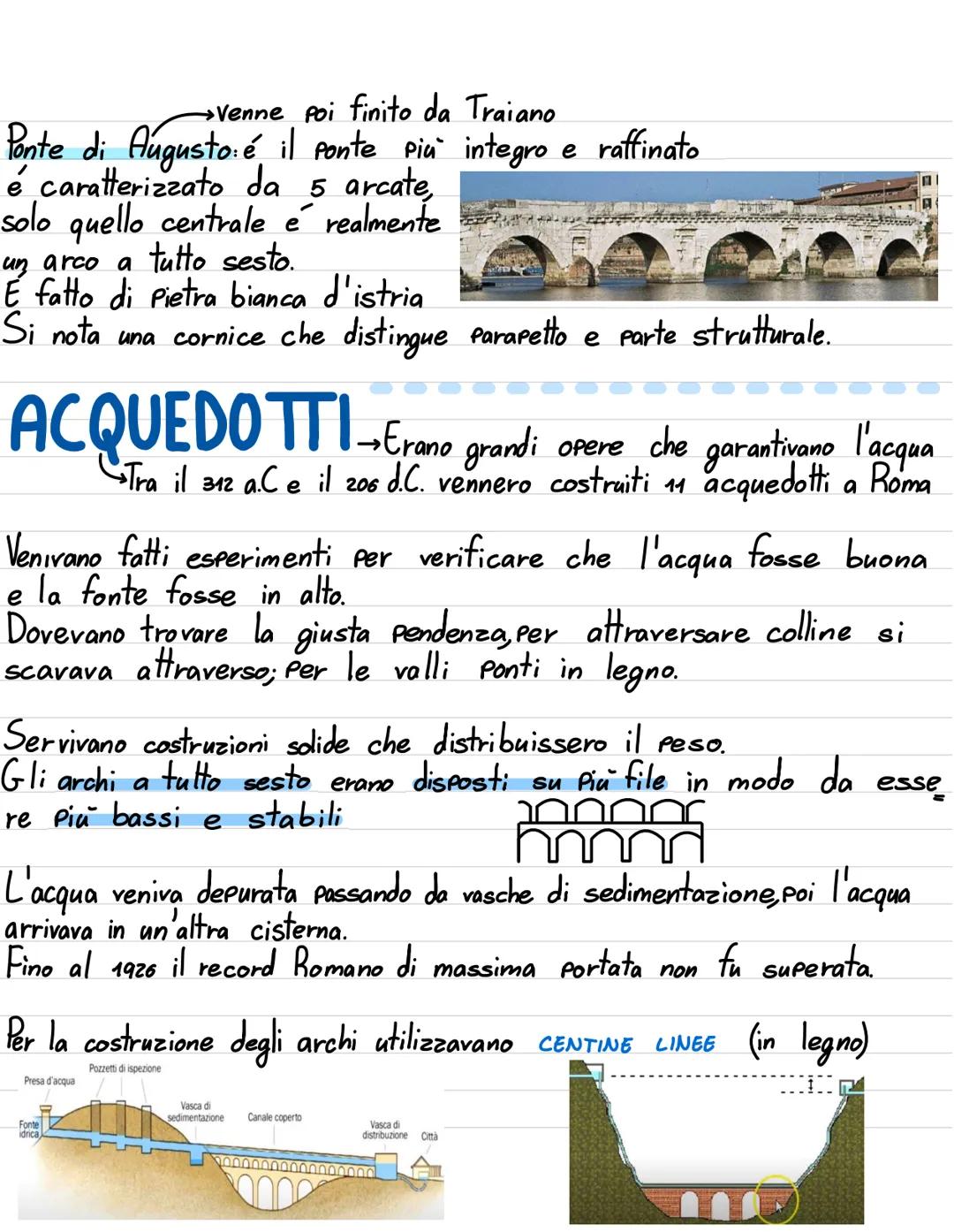 # ARCHITETTURA

La società dava piú importanza alle grandi opere pubbliche rispetto a
quelle del singolo individuo Spazi adebiti alla collet