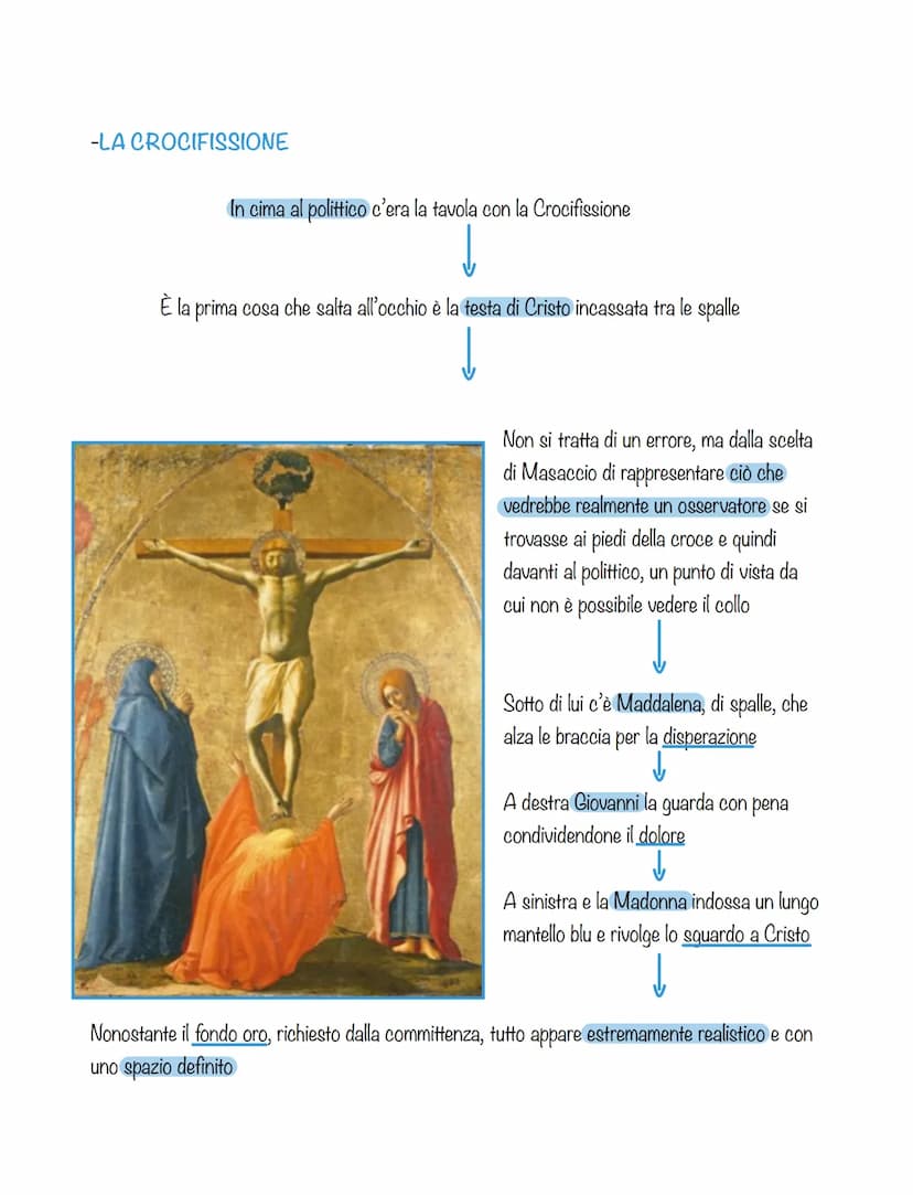 MASACCIO
Tommaso di Giovanni Cassai, detto Masaccio, è il fondatore della pittura rinascimentale
invece Brunelleschi per l'architettura
e Do