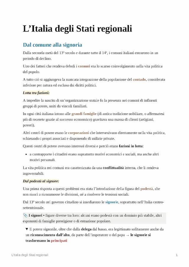 Know L’Italia degli Stati Regionali thumbnail