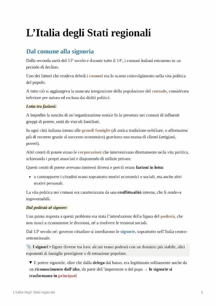Know L’Italia degli Stati Regionali thumbnail