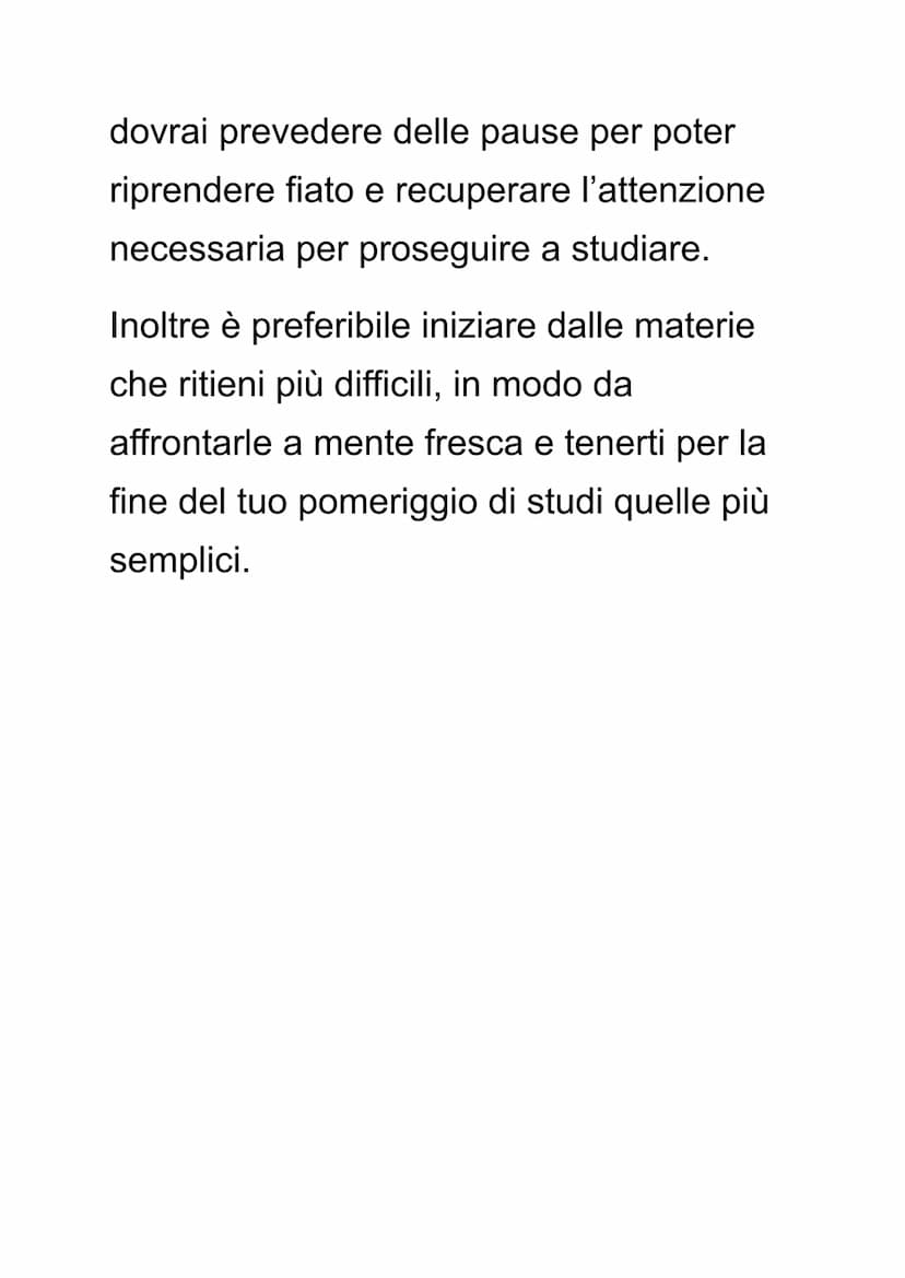 COME TROVARE UN BUON METODO
DI STUDIO
Qual è il metodo di studio più adatto a te?
Trovarlo non è affatto semplice: iniziamo
con il precisare
