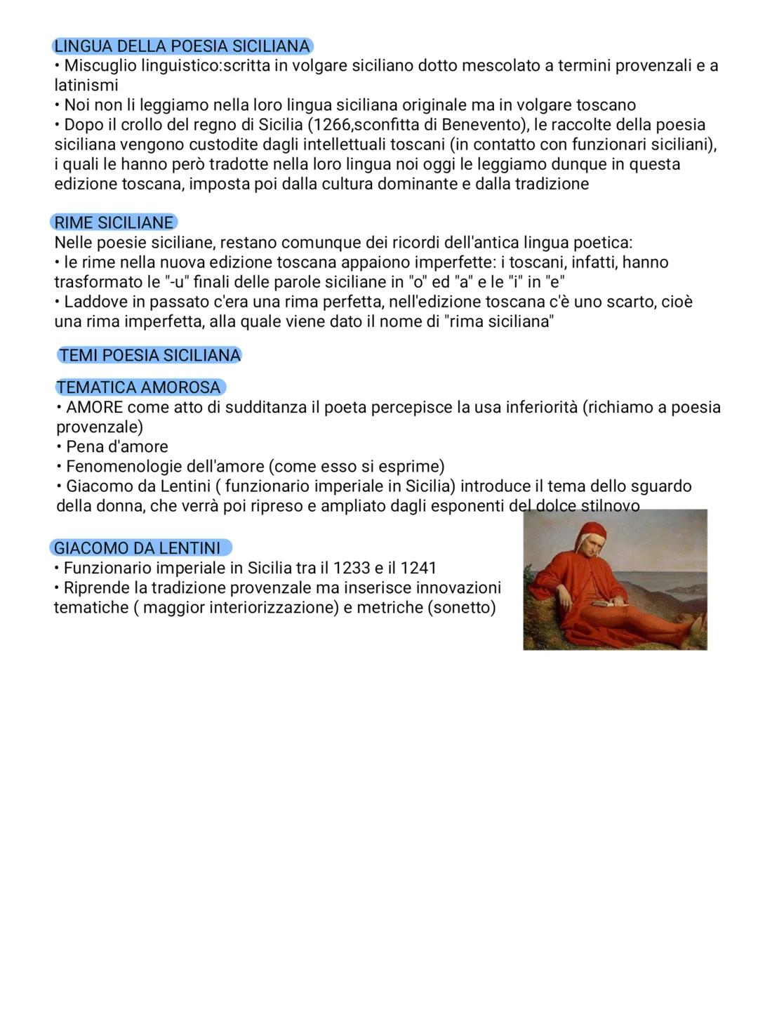 # LA POESIA DELLA SCUOLA SICILIANA
## XIII SECOLO

LIRICA D'AMORE IN VOLGARE ITALIANO

• La prima lirica d'amore in volgare italiano nasce i