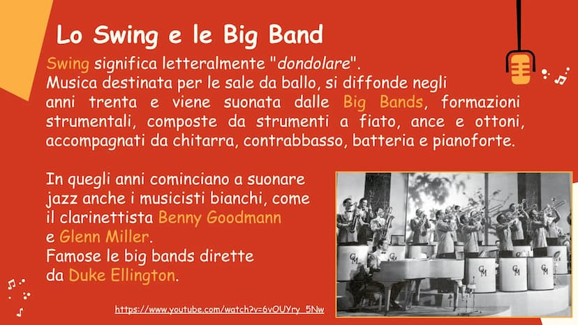 1...2...3...4...
II
JAZZ
doo Le Origini del Jazz
Il Jazz nasce negli Stati Uniti d'America tra la fine
dell'Ottocento e l'inizio del Novecen