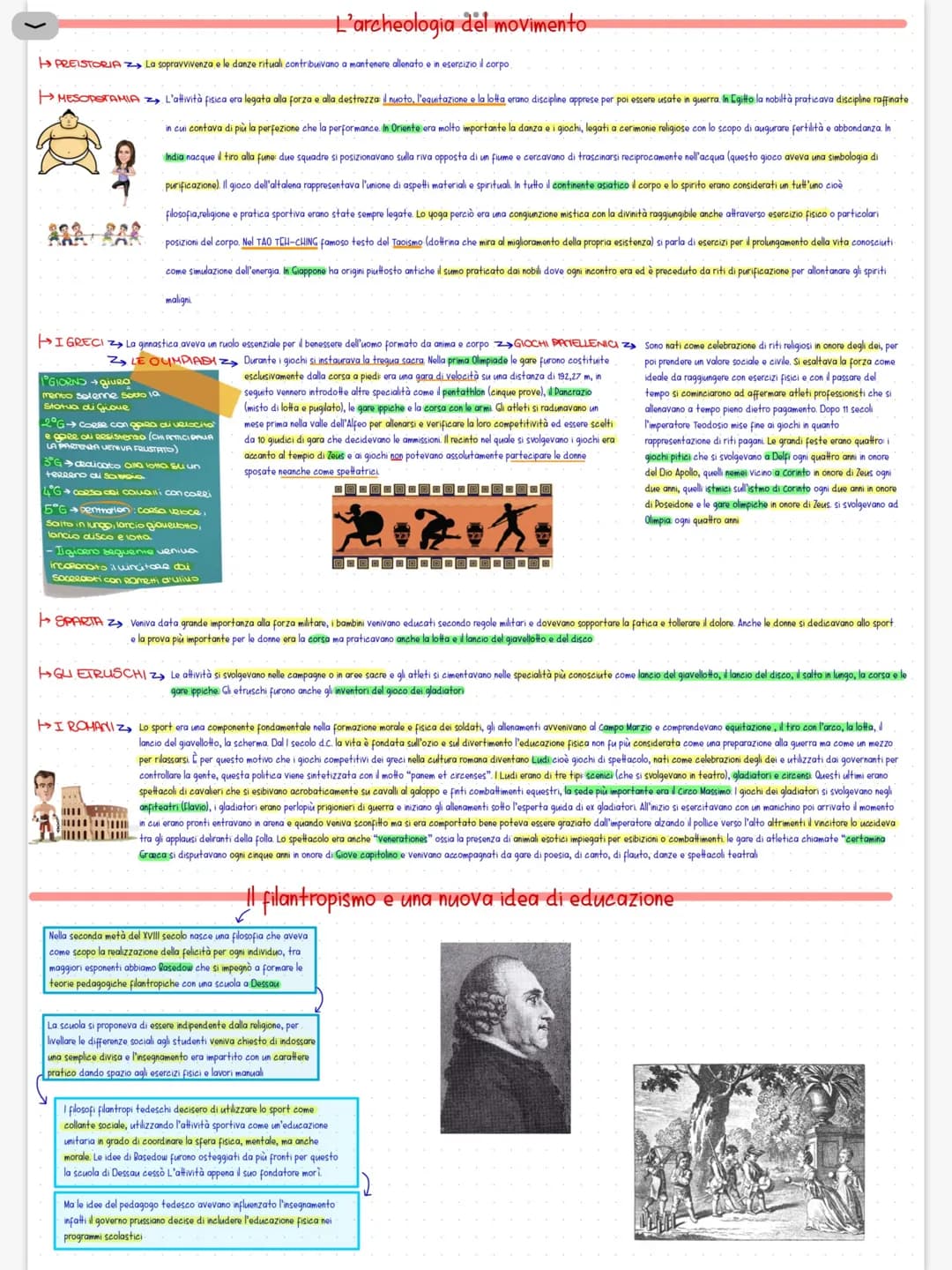 PREISTORIA > La sopravvivenza e le danze rituali contribuivano a mantenere allenato e in esercizio il corpo
MESOPOTAMIA > L'attività fisica 