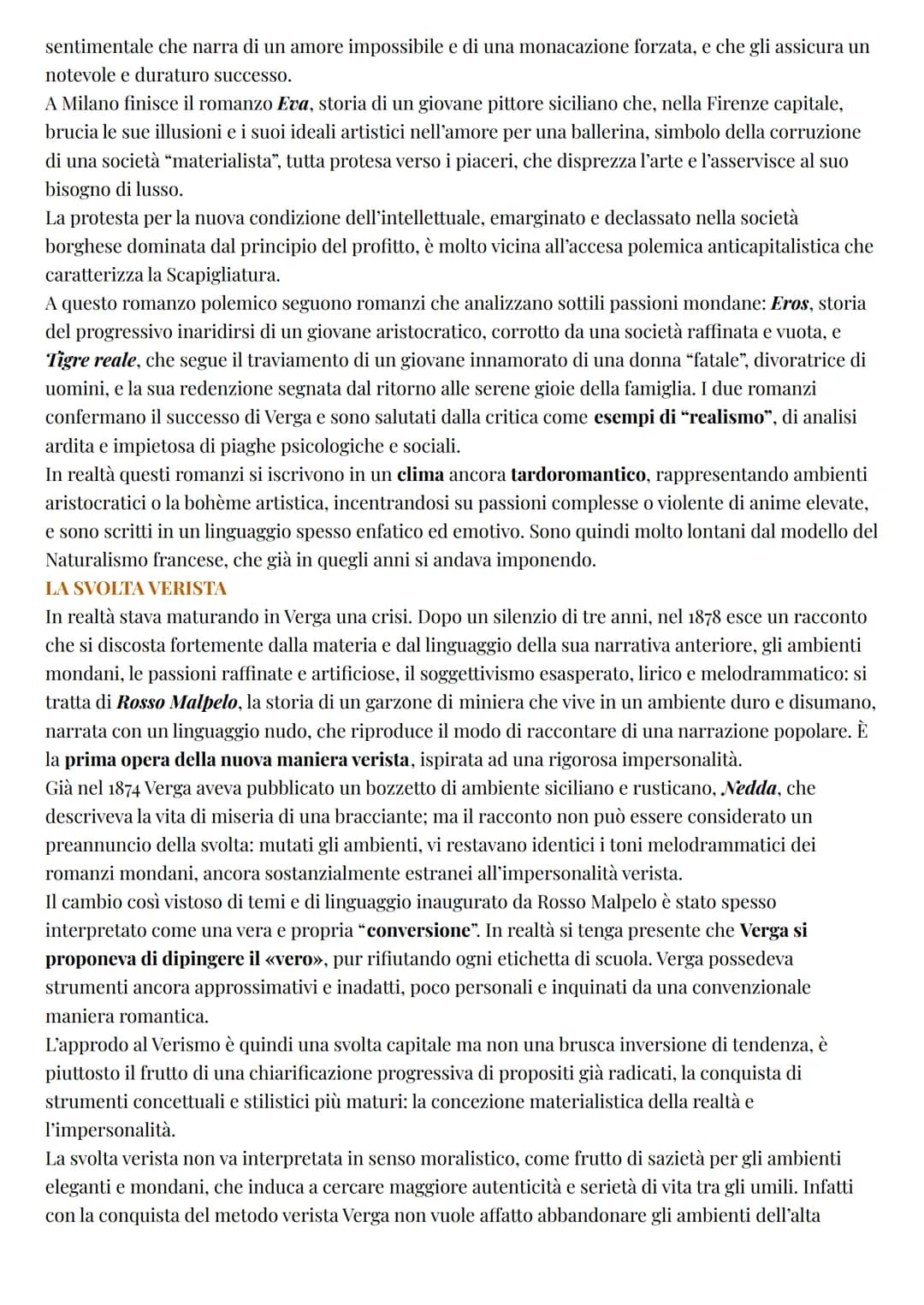Italiano
Giovanni Verga
LA VITA
La formazione e le opere giovanili
Giovanni Verga nacque a Catania nel 1840, da una famiglia di agiati propr