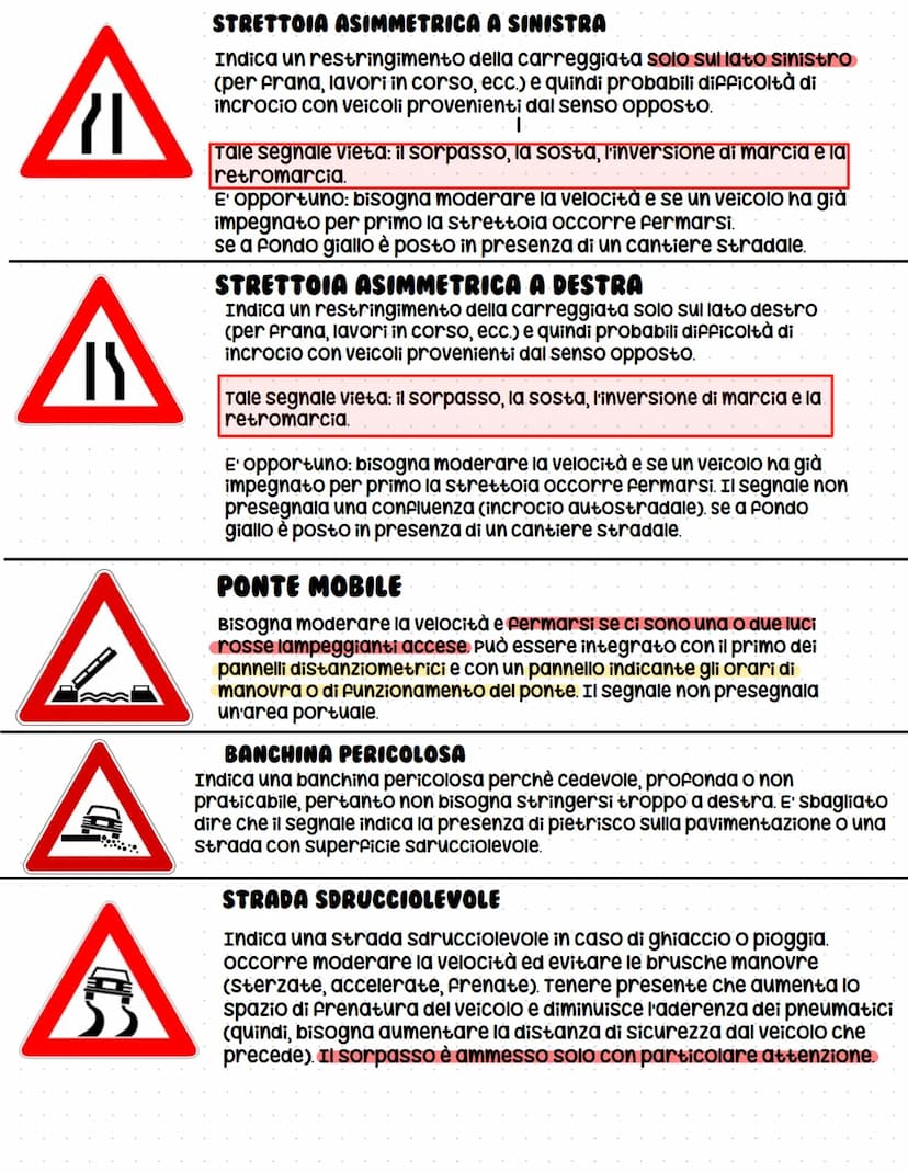 
<h2 id="stradadeformata">Strada deformata</h2>
<p>Questo segnale indica una strada in cattivo stato, con pavimentazione irregolare, buche o