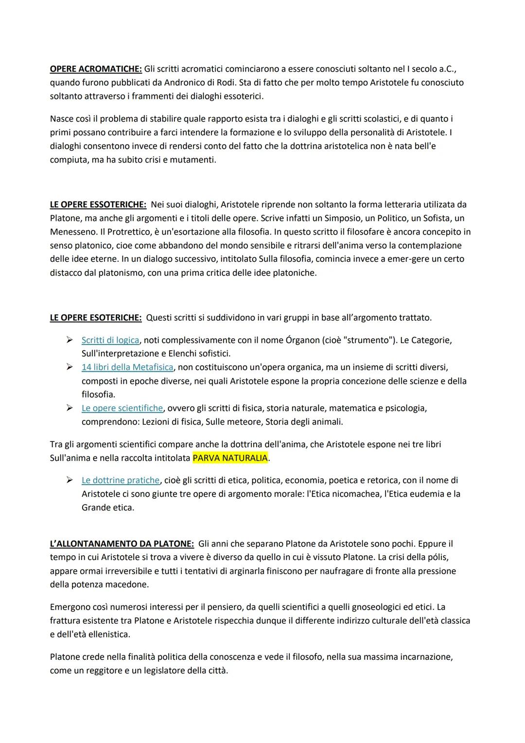 # ARISTOTELE

LA VITA: Nacque nel 384 a Stagira, una polis greca della penisola Calcidica. La precoce morte del padre
Nicomaco (medico alla 
