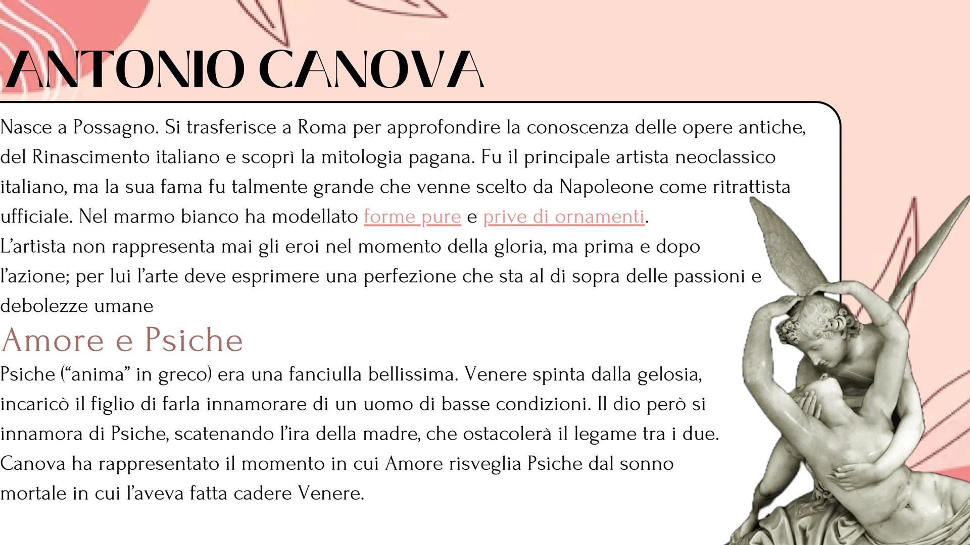 NEOCLASSICISMO
BOS
ROMANTICISMO
@marina_085 NEOCLASSICIMO
Si afferma nella seconda metà del '700 con la diffusione dell'illuminismo e la
sco