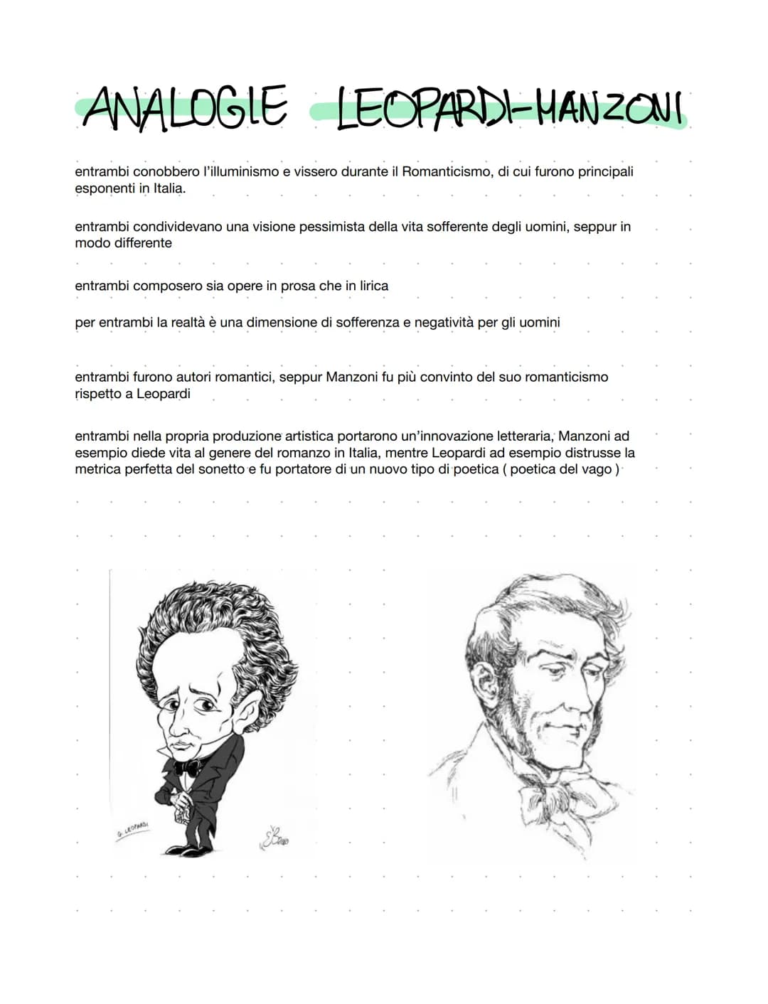 
<p>Leopardi si dichiara autore classico ma è un autore romantico inconsapevole. Nasce a Recanati, una città poco attiva e in un contesto fa