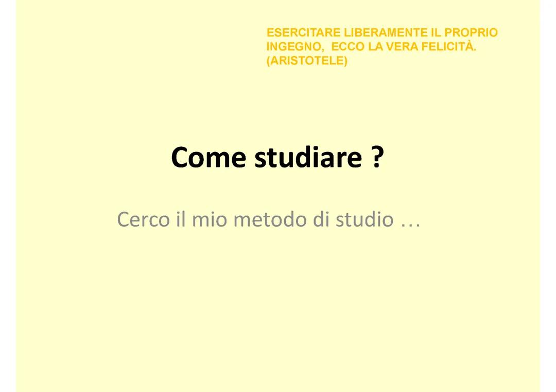 Il miglior metodo di studio per apprendere efficacemente
