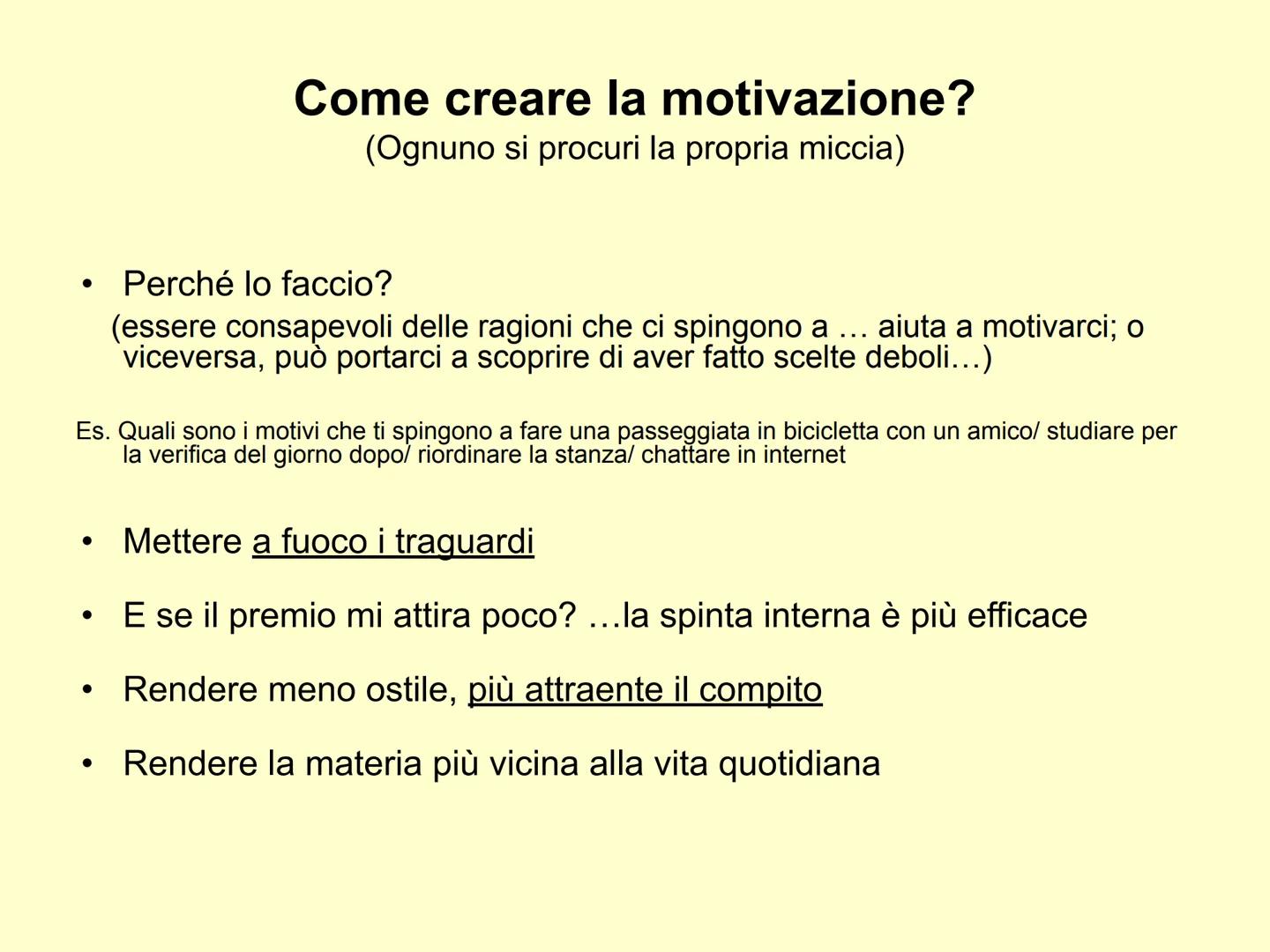ESERCITARE LIBERAMENTE IL PROPRIO
INGEGNO, ECCO LA VERA FELICITÀ.
(ARISTOTELE)
Come studiare ?
Cerco il mio metodo di studio ... CONOSCI TE 