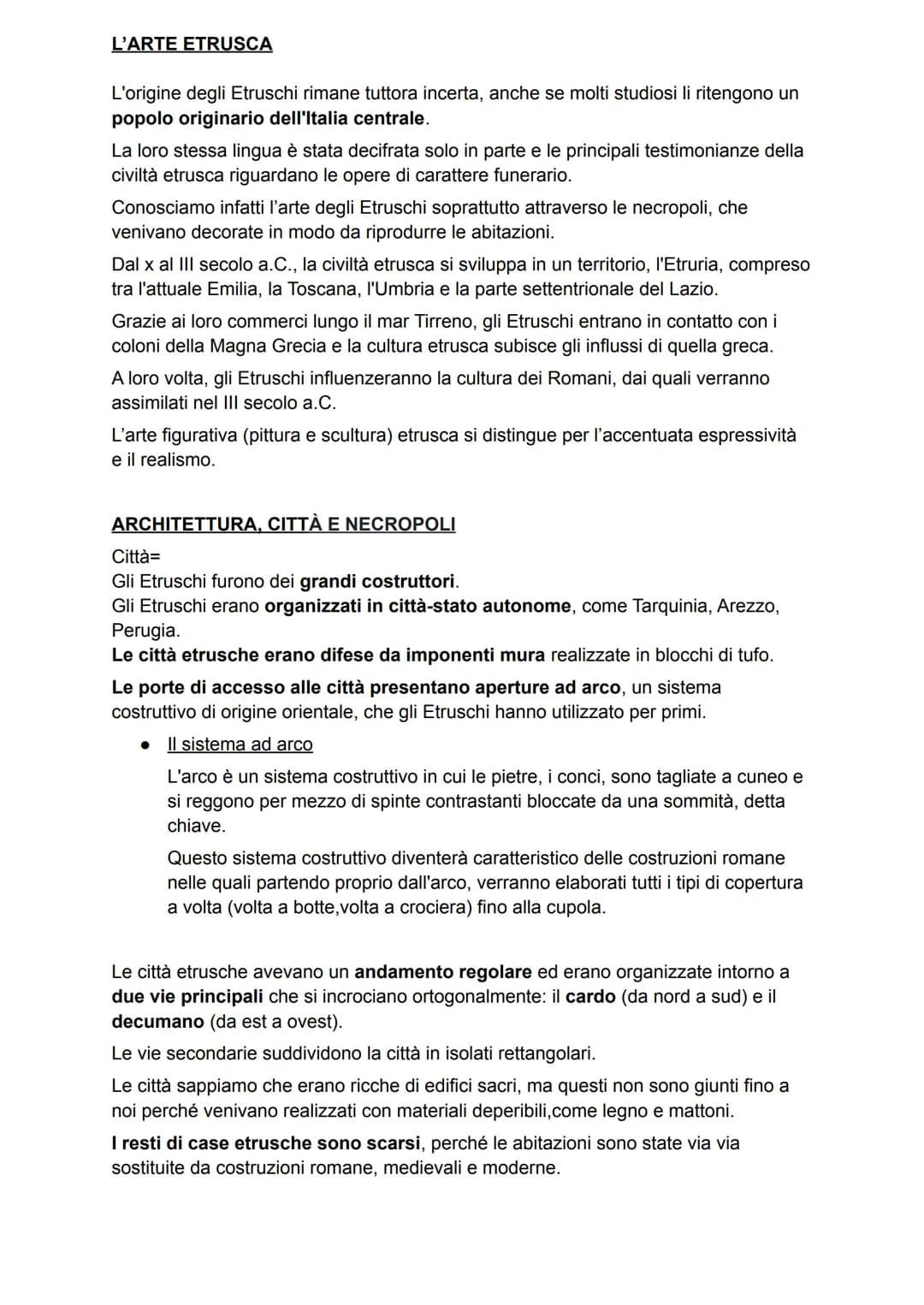 
<p>L'origine degli Etruschi rimane tuttora incerta, anche se molti studiosi li ritengono un popolo originario dell'Italia centrale. La loro